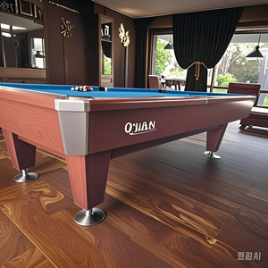 Mesa de Billar/Snooker de Lujo de 9 Pies con Superficie de Madera Sólida, Modelo Moderno Maxima <span class=keywords><strong>8</strong></span>, con Pizarra, Directo del Fabricante Filipino - Product Image 3