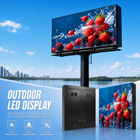 Pantalla LED para Publicidad Exterior P8, Resistente, Duradera y de Ahorro de Energía, Directo de Fábrica