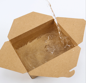 Custom Disposable Restaurant togo Container Take Away <strong>Lunch</strong> <strong>Packing</strong> <strong>Boxes</strong> for Fast Food Grade Kraft Paper Packaging Box - Product Image 2