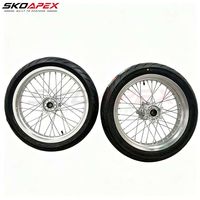 Pneu de moto tout-terrain 100/80-17 130/70-17, pneus de moto tout-terrain résistants à l'usure, ensemble de pneus pour Sur-Ron Ultra Bee, kit de pièces en gros