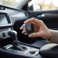 KAIWO A681 Mini Wireless CarPlay Android Auto Adapter WiFi6 BT USB Plug Play Navigasi Kontrol Suara Universal Mobil