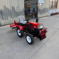 Tracteur agricole diesel homologué CE avec cultivateur rotatif et planteuse pour équipement agricole