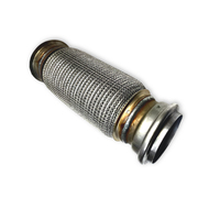 Tuyau soufflé en acier inoxydable pour échappement, référence OE M66 7091 0405, compatible avec les moteurs Cummins ISX 11.9 15.0 ISM 10.8, tuyau flexible pour camion