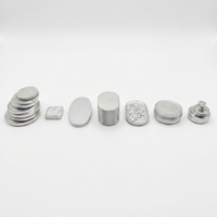 Lámina de Aluminio No Aleado GY 1060, Color Blanco Plateado, Espesor de 2-40 mm, Diámetro de 4-150 mm, Tubos, Botellas, Latas (Tamaños Personalizados 99% Al)