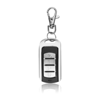 Duplicador de Control Remoto Automático 433MHZ 4 Botones ABCD ON/OFF para Puerta de Garaje, Controlador de Código de Aprendizaje para el Hogar