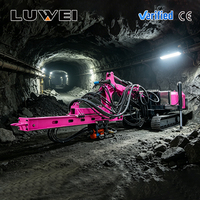 Foreuse hydraulique multifonctionnelle sur chenilles pour tunnels, haute efficacité, pour l'exploitation minière et la construction souterraine de fondations