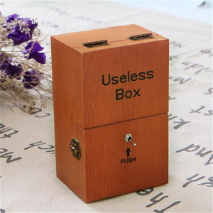 Scatola elettronica di legno inutile <span class=keywords><strong>lasciami</strong></span> in pace regalo giocattolo divertente per ragazzi e bambini giocattoli interattivi Stress-riduzione della scrivania decorazione - Product Image 5