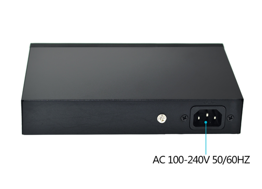 100Mbps Fast Ethernet 24V 48V PoE Switch 8 PoE Port with 2*100Mbps RJ45 Uplinks for Hikvision CCTV Camera · image 3