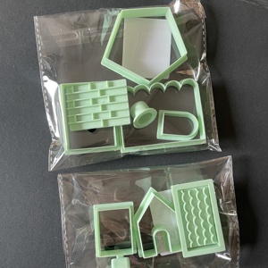 <span class=keywords><strong>Emporte</strong></span>-pièce en plastique pour <span class=keywords><strong>maison</strong></span> en pain d'épices à faire soi-même, Noël, mini <span class=keywords><strong>maison</strong></span> en pain d'épices 3D, <span class=keywords><strong>emporte</strong></span>-pièce pour fondant - Product Image 2