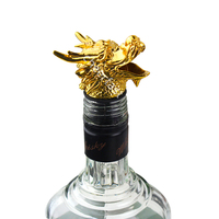 Verseur de bouteille de vin rouge en acier inoxydable, la plus populaire, en métal, bec verseur de bouteille, tête de Dragon