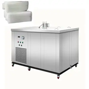 Fabrika iyi fiyat restoran ekipmanları endüstriyel yüksek verimli ticari kullanılan 1 Ton buz küpü yapma makinesi buz yapım makinesi
