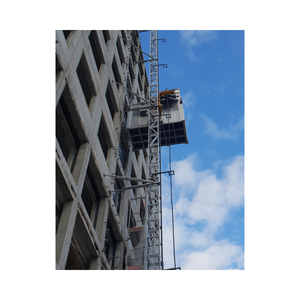 Qualité supérieure E15 Plate-forme de travail aérien Palan à passagers Pont incliné spécial Ascenseur de grue à tour - Product Image 1