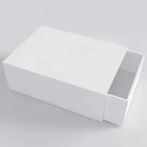 Logo produk inovatif mode indah kemasan kustom geser kecil kotak perhiasan verpakking Box