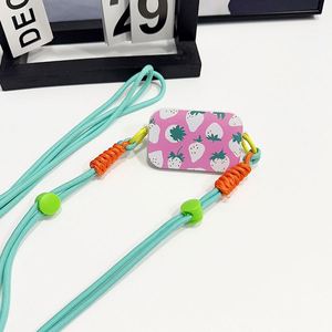 Custom <b>Acrylic</b> Flip Cover Mirror Phone Strap Transparent Square Makeup Mirror <b>Stand</b> Carrying Strap Plastic Crafts Mobile Phone - Product Image 2
