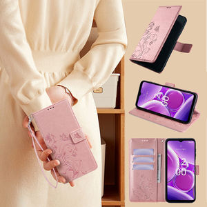 诺基亚G42 G22 G21 G11 C32 C31 C22 C12磁性后盖皮革手机套，带支架D钱包 - Product Image 2