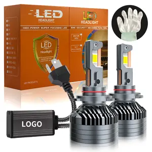 Faróis de LED para carros, lâmpadas de alta potência para carros, 240 W, 6500K, 32000LM, H1, H3, H4, H7, H11, 9005, 9006, canbus