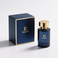 Bouteilles de parfum cylindriques personnalisées de 30ml 50ml bouteille d'atomiseur de parfum en verre d'huile de parfum de voyage rechargeable avec emballage en boîte