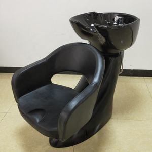 High-<b>end</b> Semi-lying PU Leather Shampoo <b>Bed</b> & Chair with Contemporary Design for Hair Salons Dining Parks - Product Image 3