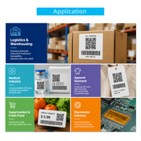 Rollo de Etiquetas con Código QR - Código de Barras 2D Impreso Personalizado para Trazabilidad de Productos y Campañas de Marketing