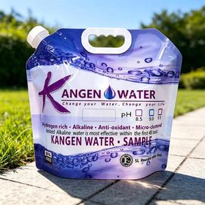 Bolsa de Agua Plegable de 5 Litros con Boquilla, Bolsa de Bebidas Portátil de Plástico para Exteriores - Product Image 1