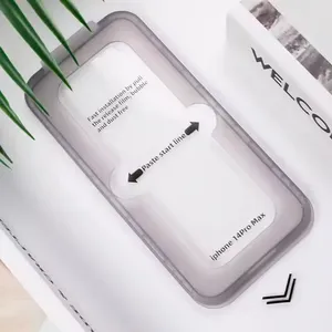 9H 2.5d Stofvrije Automatische Uitlijning Gehard Glas Screenprotector Eenvoudige Installatiekit Voor Iphone 12 13 14 15 Pro Max Plus