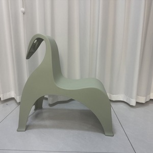 Chaise de dossier Marzen, chaise en plastique antidérapante, <span class=keywords><strong>fauteuil</strong></span> pour enfants, tabouret de salon, durable, sensation internet - Product Image 3