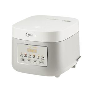 Olla Arrocera Midea de 3L, Cuadrada, con Temporizador Inteligente, Color Gris Luna, Carcasa de Plástico, Recipiente Interior de Acero Inoxidable 316L sin Recubrimiento - Product Image 2