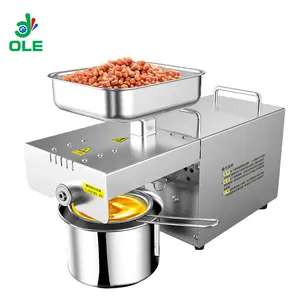 Thuis Kleine Koken Olie Making Machine Automatische Mini Olie Persmachine Commerciële Roestvrij Staal Koken Olie Extraheren Machine