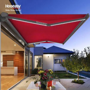 Hooeasyポータブルアルミニウム防水格納式電動オーニング - Product Image 3