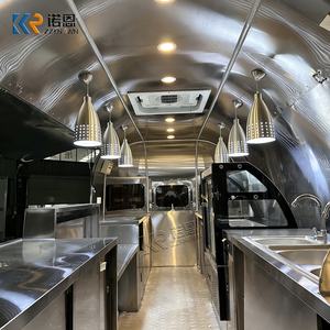 Remolque de Comida de Acero Inoxidable, Camión Móvil de Postres <span class=keywords><strong>Gourmet</strong></span> para Festivales, Comida Callejera, Catering al Aire Libre - Product Image 4