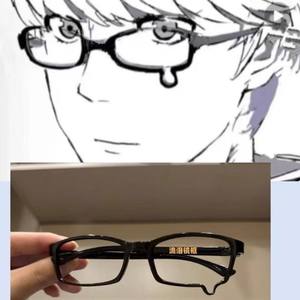 Montures de lunettes demi-cerclées en forme de larme, verres PC, unisexe, tendance mode Y2K, style anime, montures cosplay, origine Jinhua - Product Image 5