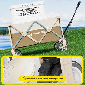 Chariot de camping pliable extra large, chariot à main d'extérieur portable, chariot de camping personnalisable en gros - Product Image 5