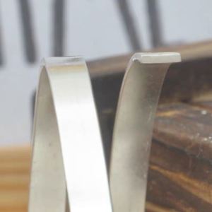 <span class=keywords><strong>Fil</strong></span> d'argent pur 999 brillant, coupe rectangulaire, <span class=keywords><strong>fil</strong></span> d'argent <span class=keywords><strong>souple</strong></span> <span class=keywords><strong>pour</strong></span> la fabrication <span class=keywords><strong>de</strong></span> <span class=keywords><strong>bijoux</strong></span> - Product Image 2
