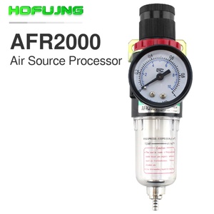 อุปกรณ์กรองลมอุตสาหกรรมแบบนิวเมติก รุ่น AFR ซีรีส์ AFR2000 Hofujng ผลิตจากอลูมิเนียมอัลลอย ช่องต่อขนาด 1/4 นิ้ว - Product Image 2