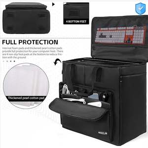 Étui de transport pour ordinateur de bureau de jeu imperméable, sac de transport de voyage pour ordinateur portable, pour tour, moniteur, clavier, échantillon gratuit - Product Image 4