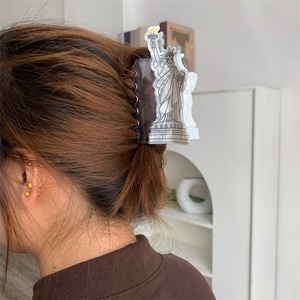 Nouvelle mode Statue de la liberté pince à cheveux pour femmes fille Vintage acétate requin pinces à cheveux accessoires de cheveux bijoux cadeau - Product Image 4