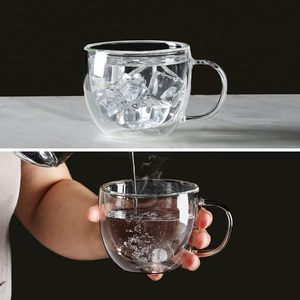 Personalizzazione Logo alto borosilicato 80ml 250ml 350ml trasparente a doppia parete tazza <span class=keywords><strong>da</strong></span> <span class=keywords><strong>caffè</strong></span> in <span class=keywords><strong>vetro</strong></span> con manico - Product Image 6