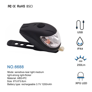 RTS USB ricaricabile intelligente sensore di controllo della luce LED fari della bicicletta impermeabile 5 modalità super luminoso <span class=keywords><strong>mountain</strong></span> <span class=keywords><strong>bike</strong></span> luci - Product Image 2
