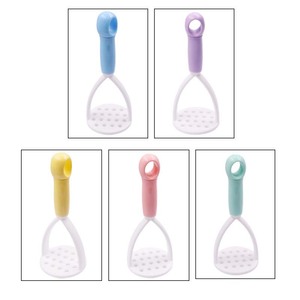 Triturador de patatas antideslizante con mango de fácil agarre, triturador de plástico multiusos para patatas y verduras para ancianos y niños - Product Image 1
