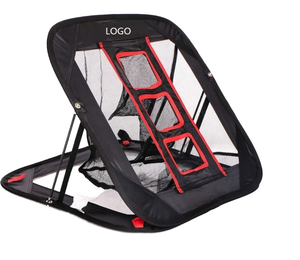 Meilleures ventes : Filet de golf portable en nylon pour le chipping, avec accessoires en caoutchouc, équipement d'entraînement sportif, filet de but de golf et sac de transport - Product Image 1