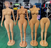 Plastique grande taille femmes bbl mannequins poupées corps entier femmes fille sexy gros buste cul mannequin pour maillot de bain Bikini vêtements