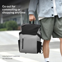 Sac à dos d'ordinateur portable haut de gamme antivol et imperméable pour affaires, avec logo personnalisé, pour étudiants et voyages