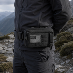 LUPU Tactical <b>Molle</b> Admin Pouch Laser Cut Utility EDC Tool <b>Bag</b> Zipper Modular Storage Pack Outdoor - Product Image 4