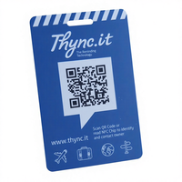 Carte RFID en plastique avec code QR variable couleur, impression intégrale, fabriquée à Shenzhen, code-barres EN39, puce NFC PVC NTAG213 13,56 MHz