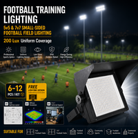 Éclairage LED pour terrains de football 5v5 et 7v7, 250W-1000W, Projecteur extérieur étanche IP65, Lumière de stade pour mini-cage de football