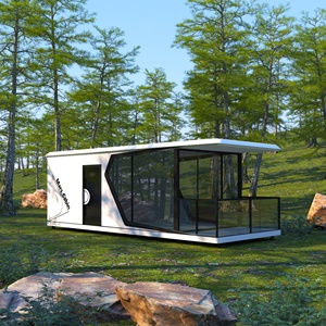 บ้านแคปซูลอลูมิเนียมแบบถอดได้สำหรับโรงแรมแคปซูลผู้ผลิตจีน - Product Image 3