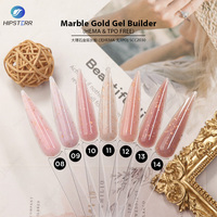 Gel de construction pour ongles à paillettes, gel de construction lumineux néon pour l'automne et l'hiver, extension d'ongles