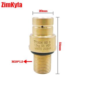 Válvula de conexión rápida compatible con el modelo DUO Terra Art, nueva herramienta neumática de repuesto para cilindros de soda, latón dorado - Product Image 4