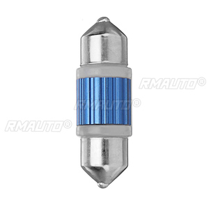 2/4PCS 31mm LED Featoon Dome Lights Car Interior Reading Map Lamp License Plate White - Product Image 6
