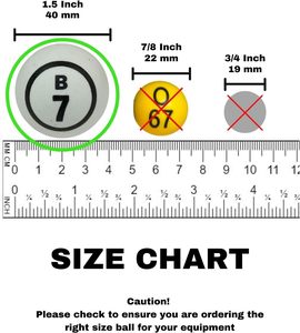 Pelotas de Tenis de Mesa de 1.57 Pulgadas (40 mm) de PP/ABS, 3 Estrellas, para Juegos de <span class=keywords><strong>Bingo</strong></span>, Jaula para Fiestas, Grupos <span class=keywords><strong>Grandes</strong></span>, Juegos Familiares - Product Image 3